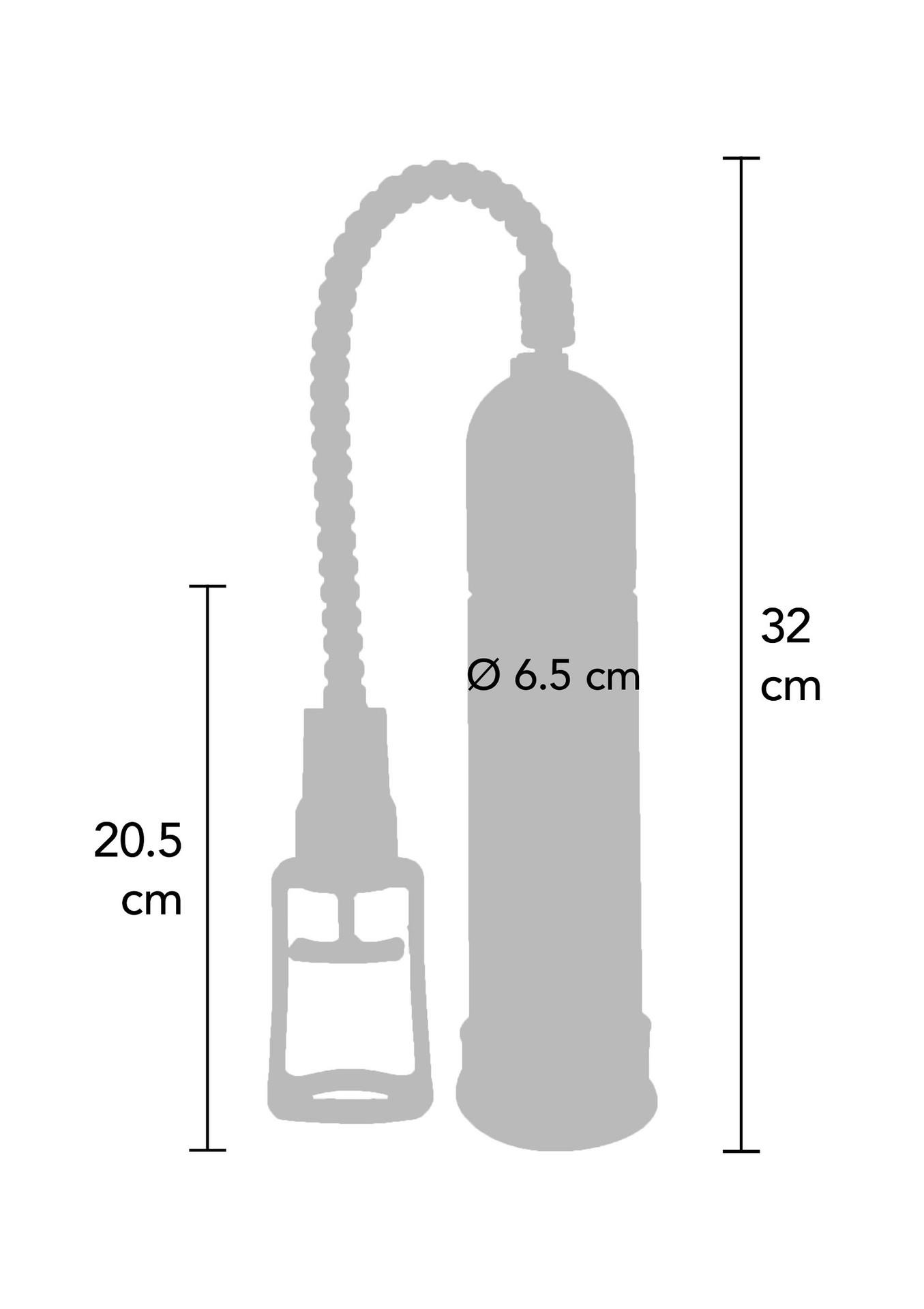 Pompka próżniowa Pump Master - ABS, z miarką — zdjęcie 4