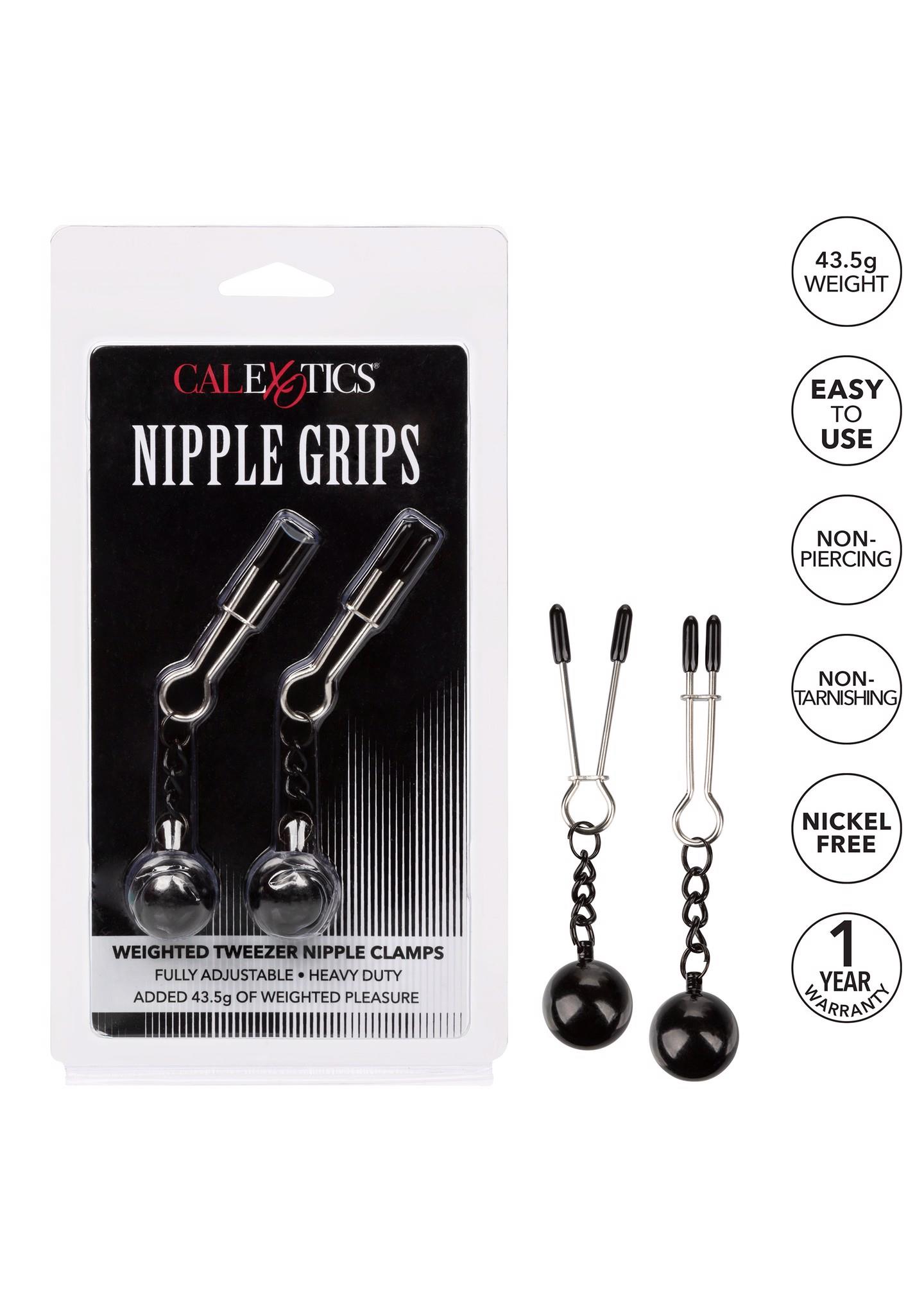 Zaciski na sutki Nipple Grips – obciążniki 43,5 g, 11,5 cm — zdjęcie 7