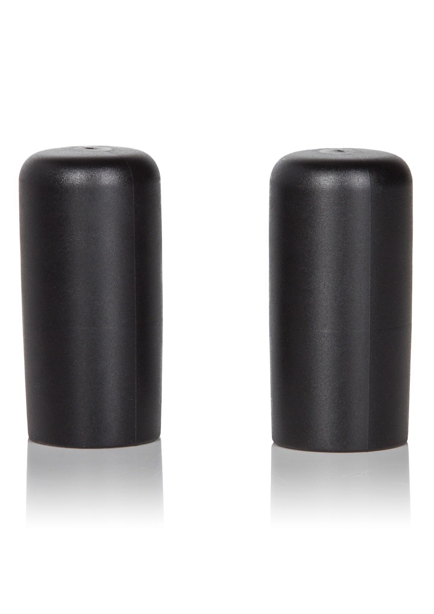 Pompki na sutki Nipple Play – czarne, wodoodporne PVC — zdjęcie 1
