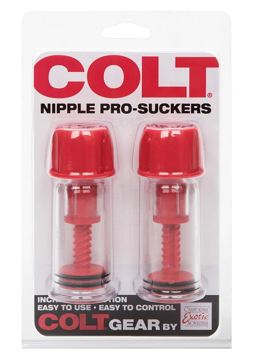 Pompki na sutki COLT Pro-Suckers – czerwone, 2 sztuki — zdjęcie 2