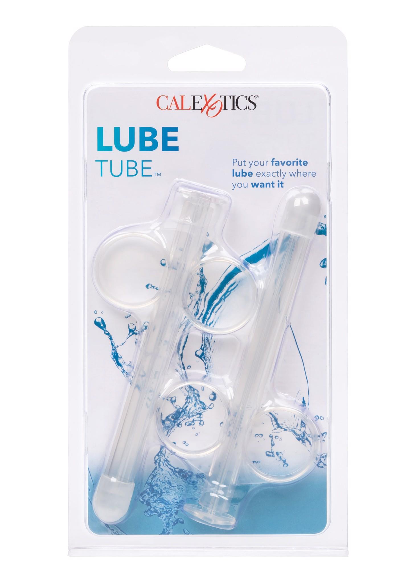 Aplikatory do lubrykantu Lube Tube – 2 szt., transparentne — zdjęcie 2