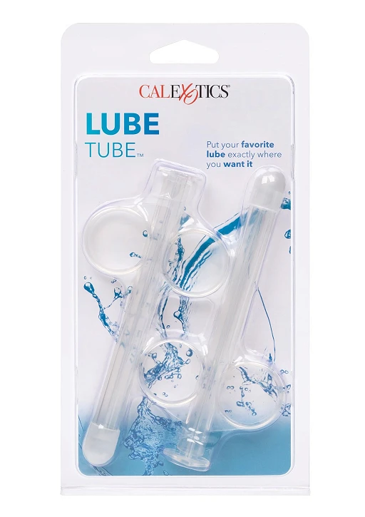 Aplikatory do lubrykantu Lube Tube – 2 szt., transparentne — zdjęcie 2