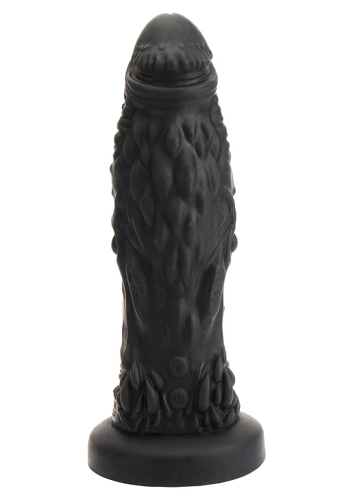 Wibrator Goblin – silikonowy, 20 cm, przyssawka — zdjęcie 4