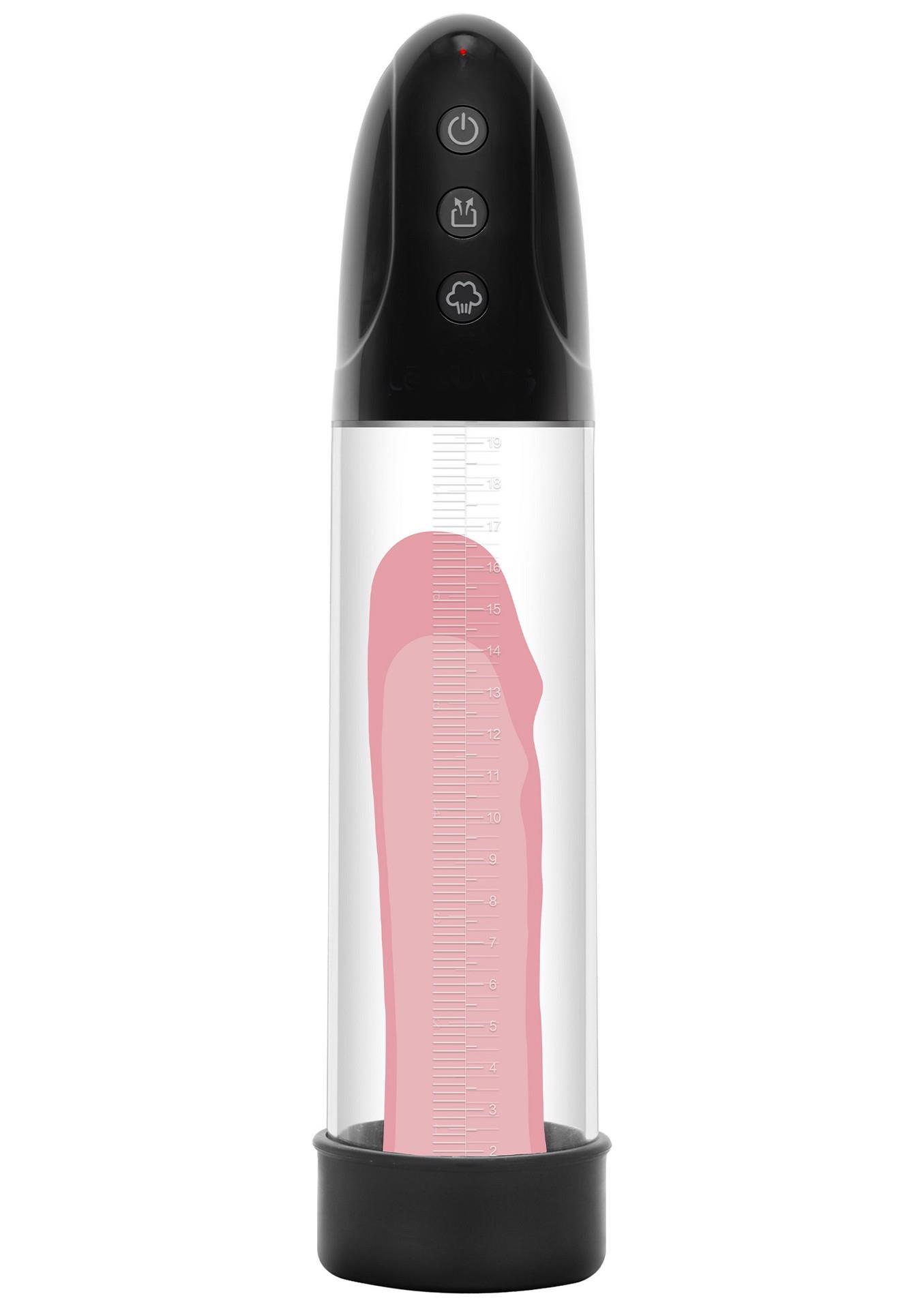 Pompka próżniowa Auto Pump Black - silikon — zdjęcie 3