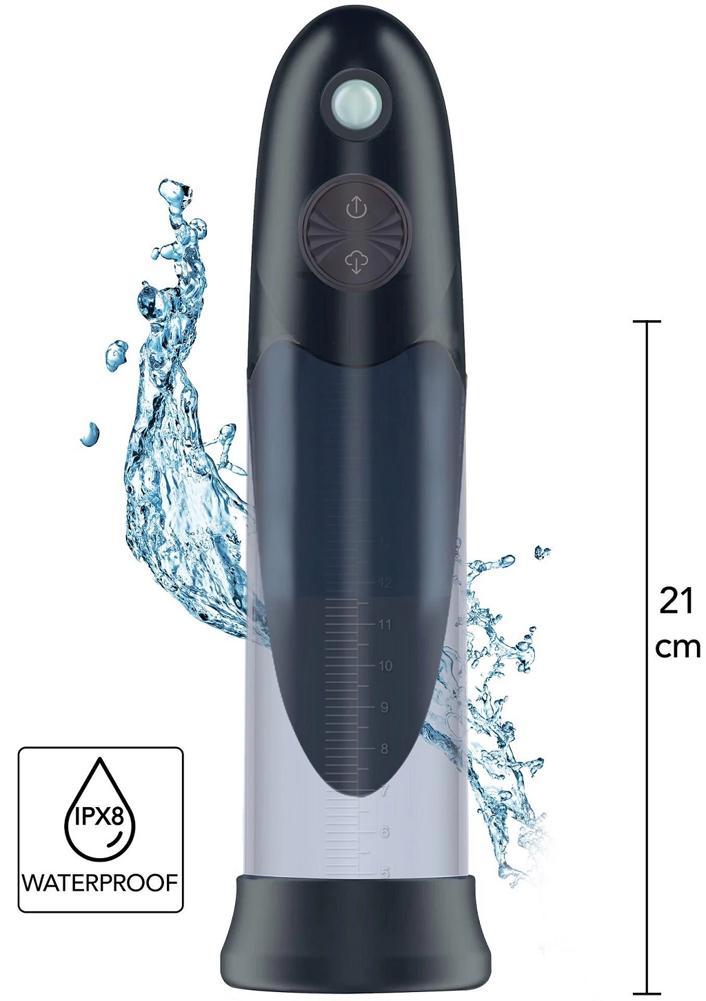 Pompka z funkcją ssania Fusion X - silikon — zdjęcie 11