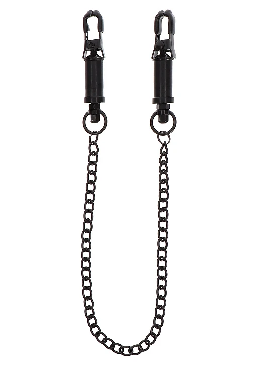 Zaciski na sutki Heavy Duty – regulowane, czarne