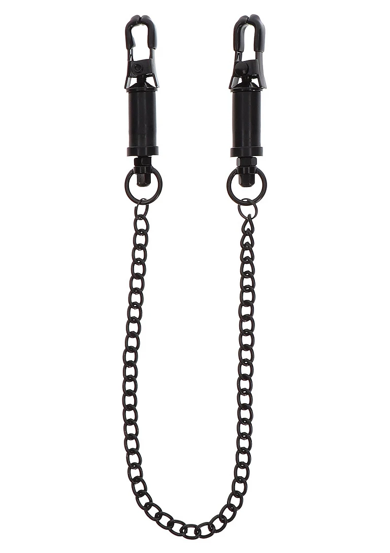 Zaciski na sutki Heavy Duty – regulowane, czarne