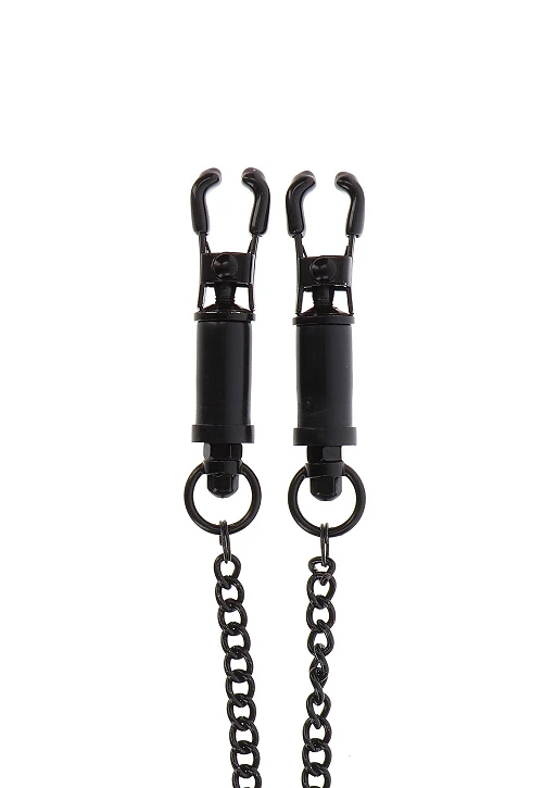Zaciski na sutki Heavy Duty – regulowane, czarne — zdjęcie 4