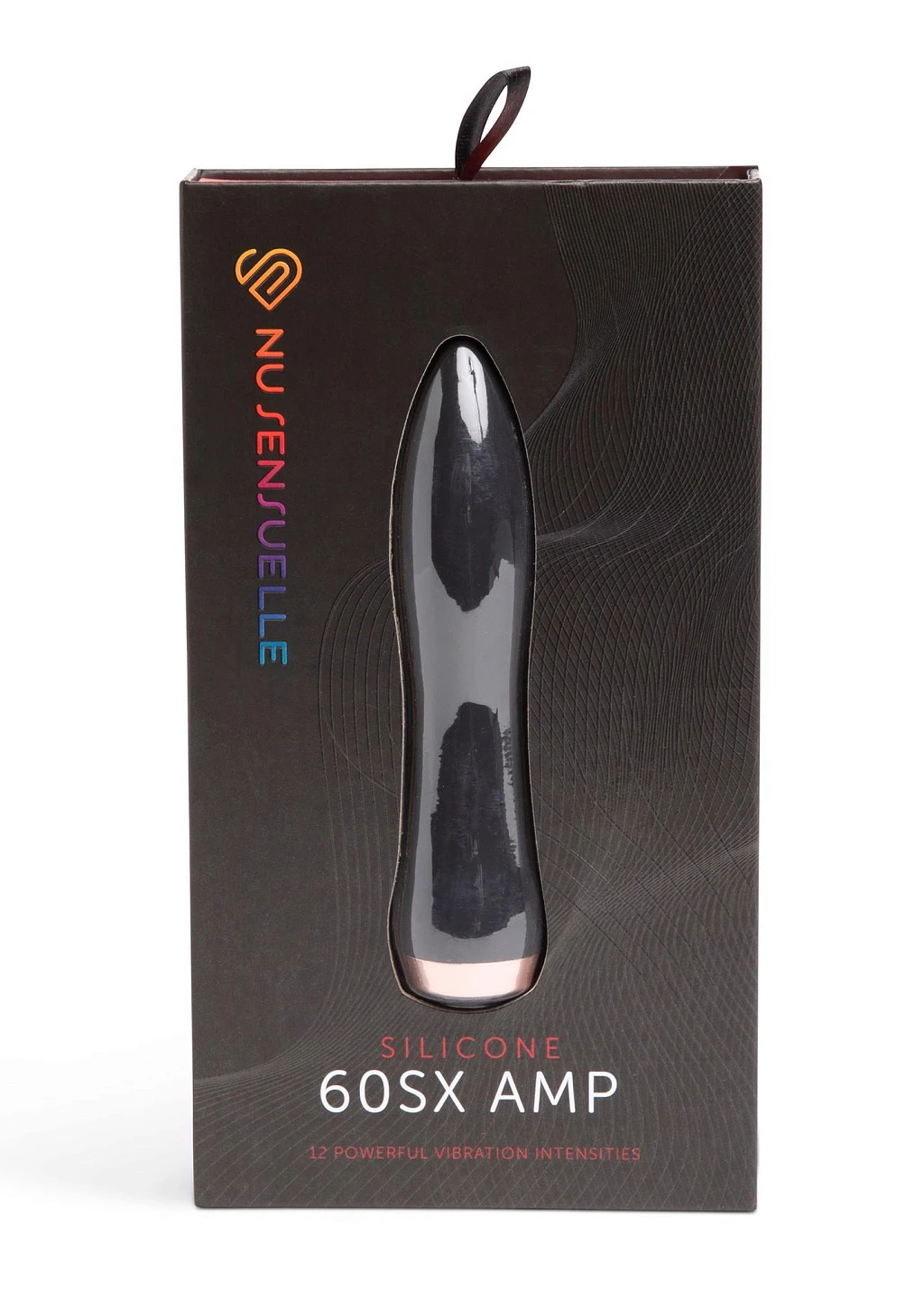 Wibrator typu bullet 60SX AMP – silikonowy, 12 poziomów — zdjęcie 2