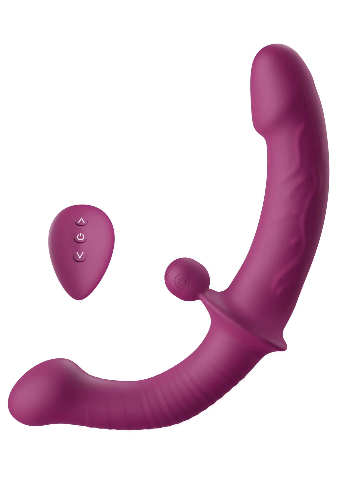 Wibrator podwójny Dual-Sided G-Spot – 2 silniki, pilot — zdjęcie 1