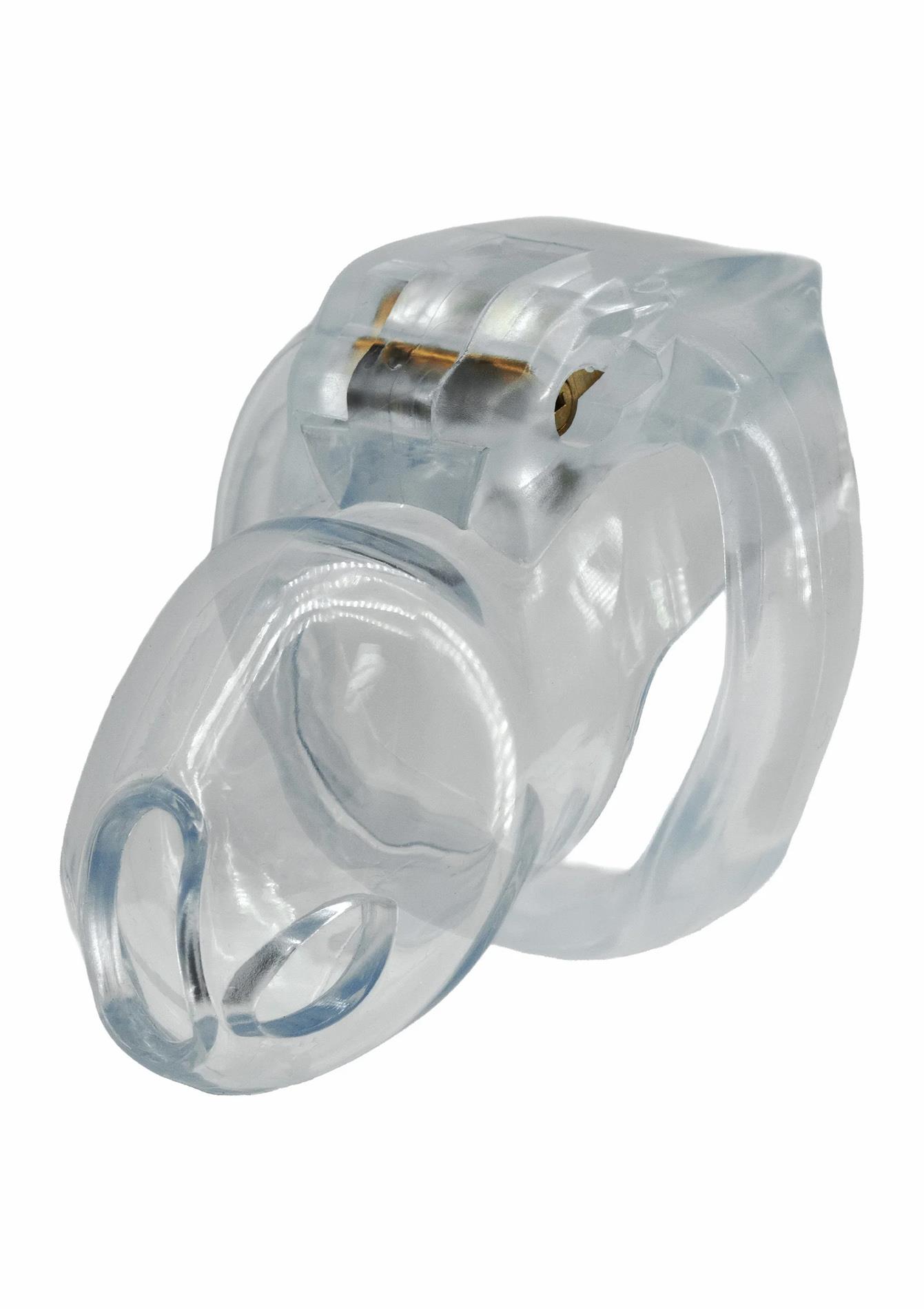 Klatka cnoty Clear Control Regular – akryl, 9 cm — zdjęcie 1