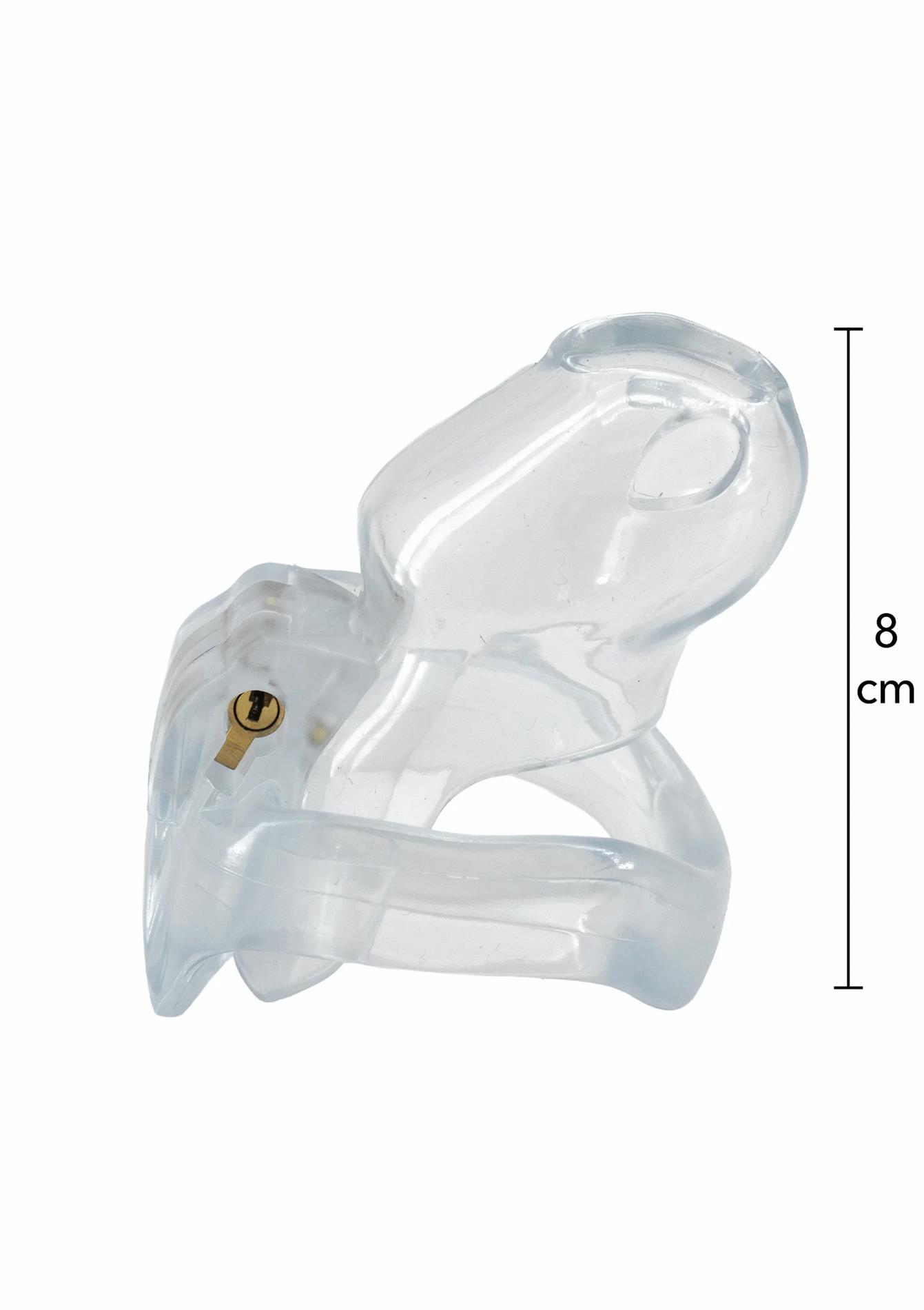 Klatka cnoty Clear Control Regular – akryl, 9 cm — zdjęcie 3