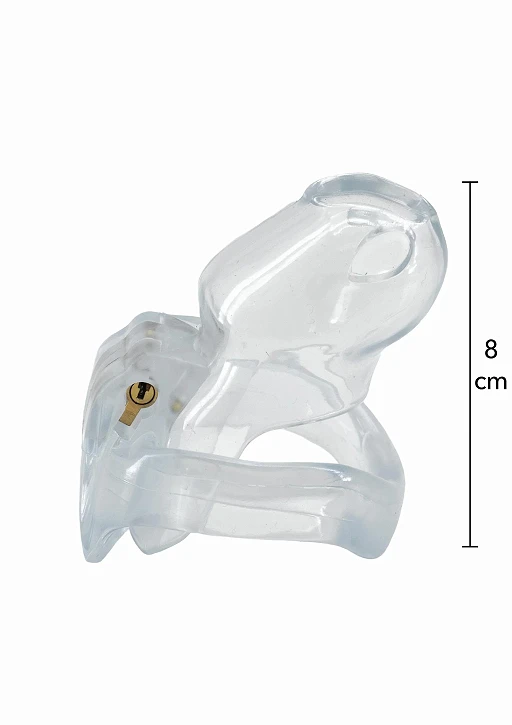 Klatka cnoty Clear Control Regular – akryl, 9 cm — zdjęcie 3