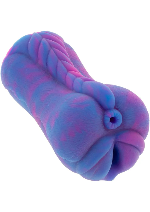 Masturbator Unicorn - dwa wejścia, miękki silikon — zdjęcie 1
