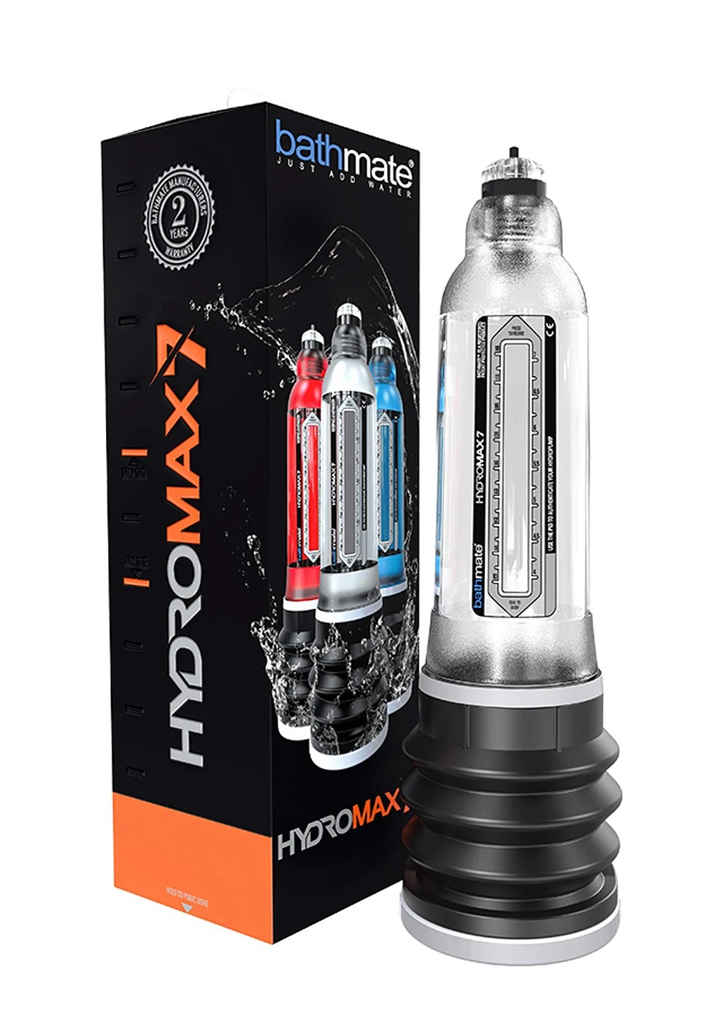 Pompka próżniowa HYDROMAX X30 - przezroczysta — zdjęcie 2