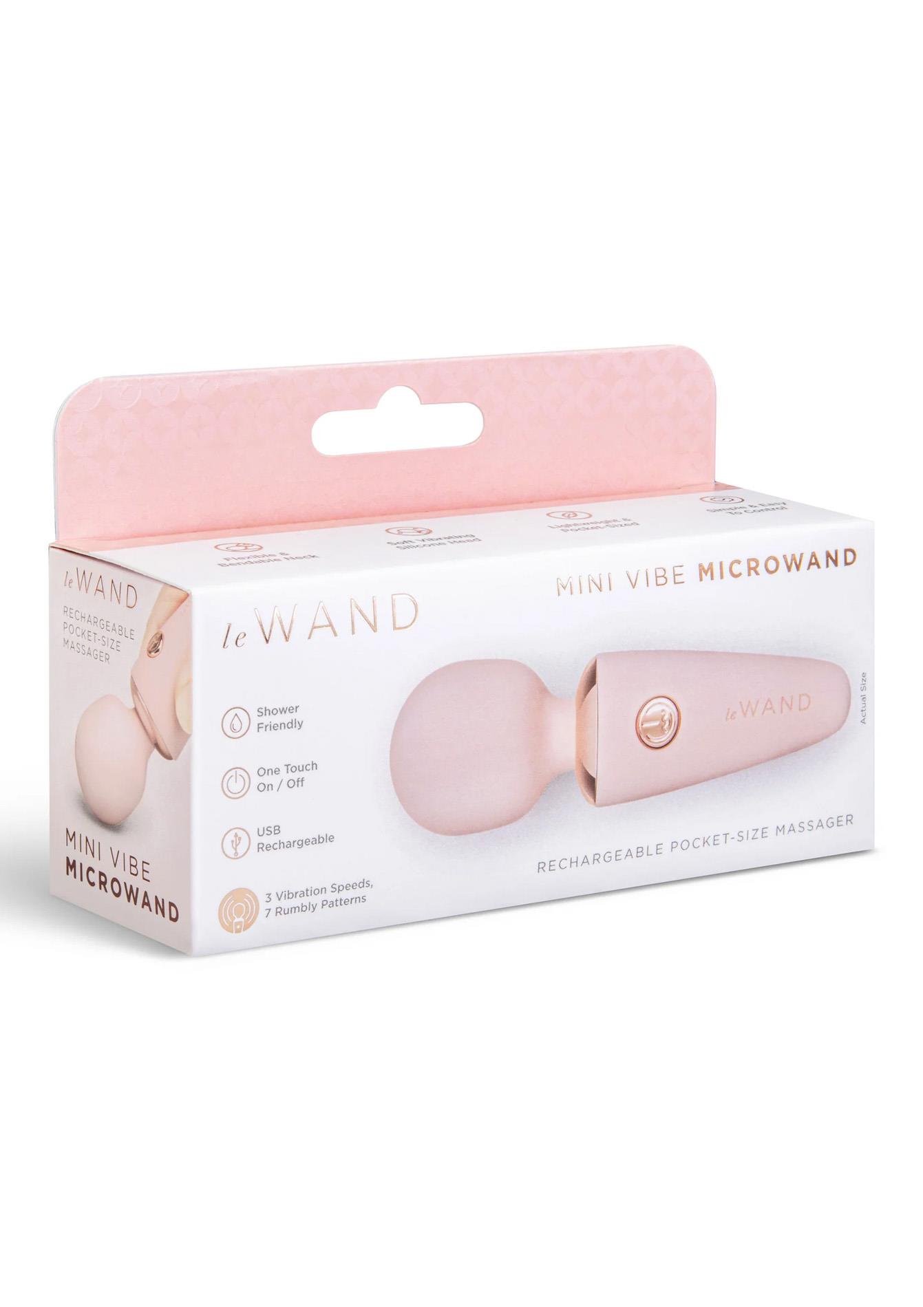 Masażer Mini Micro Wand – 10 trybów, IPX5 — zdjęcie 2