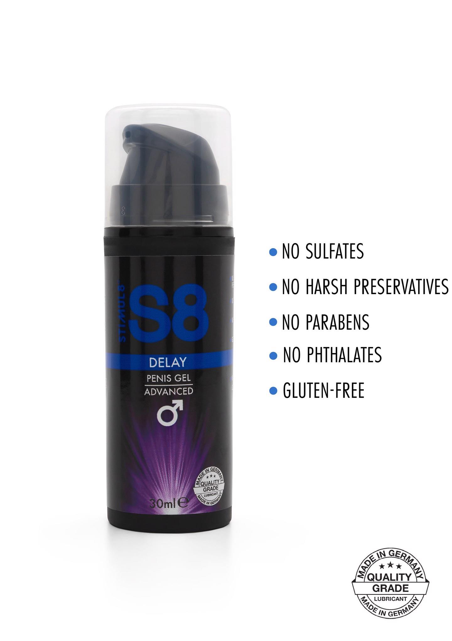 Żel opóźniający Delay Advanced – 30 ml, bez gliceryny i parabenów — zdjęcie 2