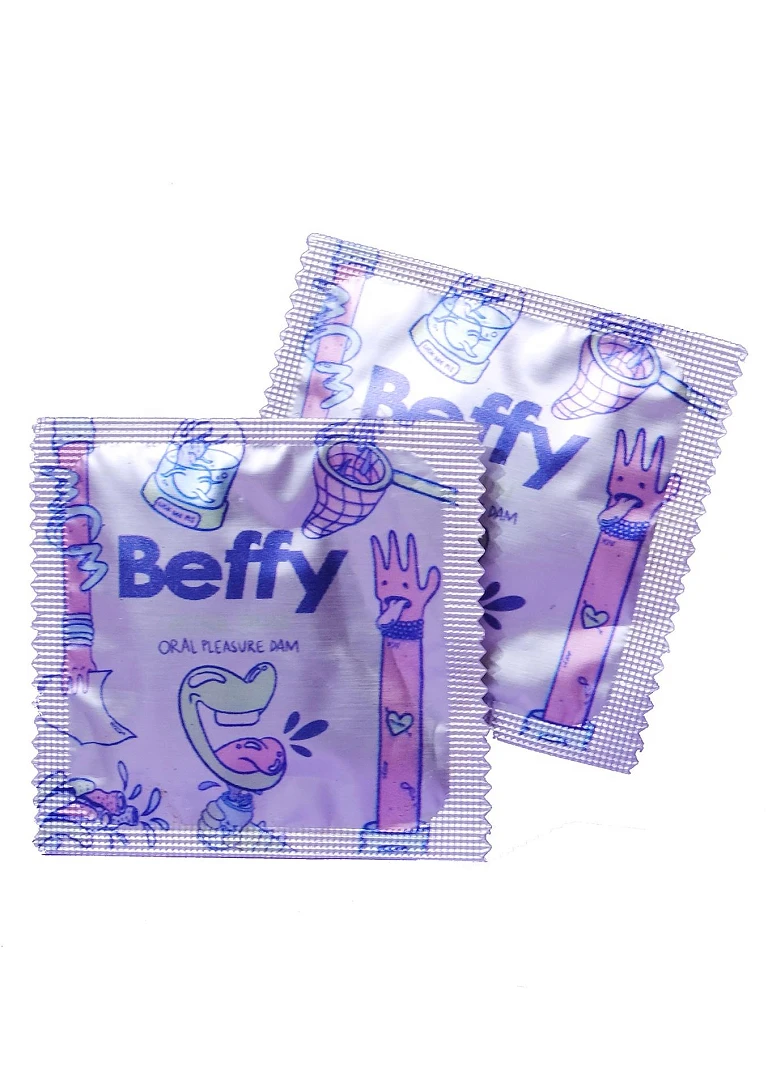 Chusteczki oralne Beffy - ultracienkie, 2 sztuki