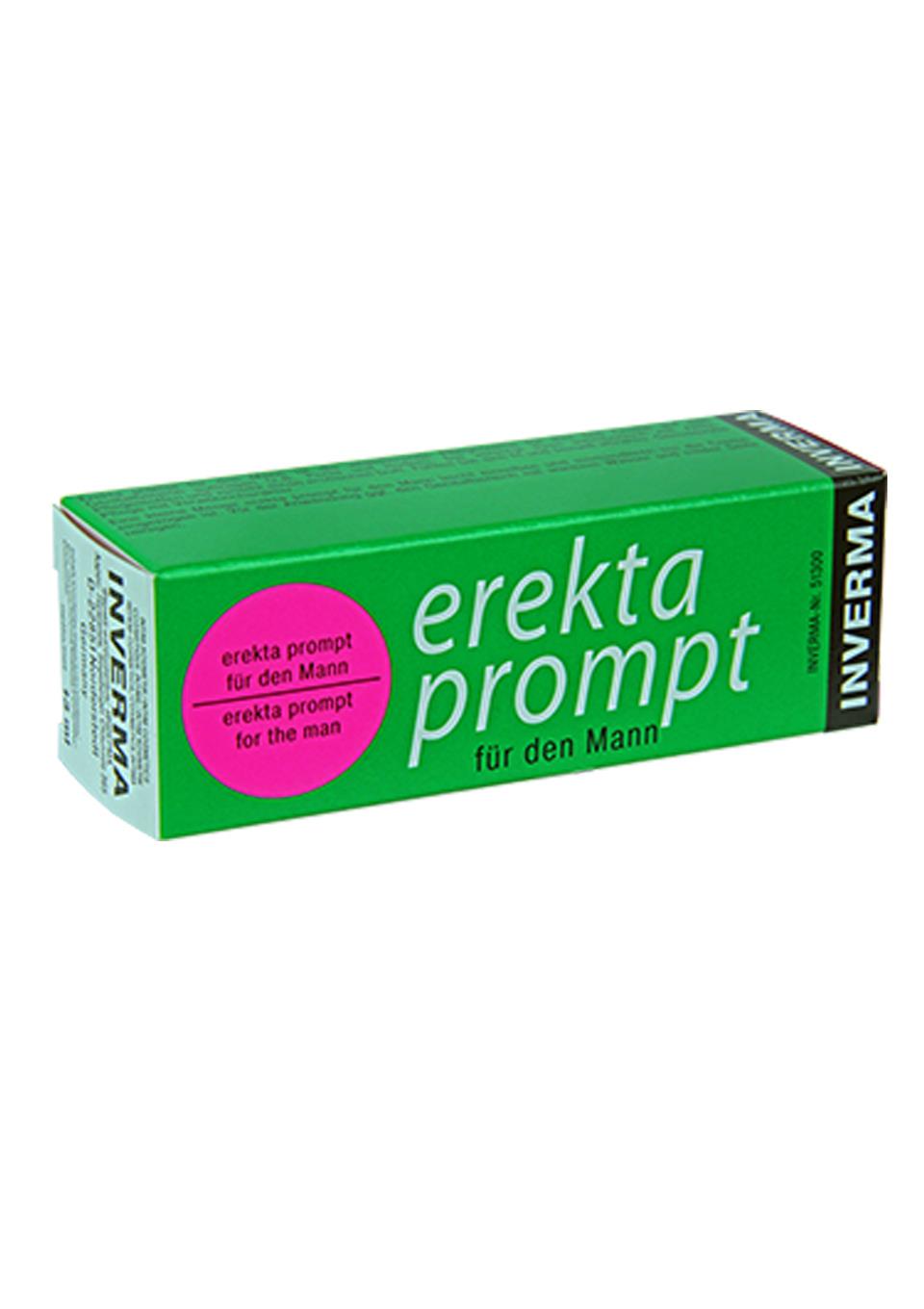 Krem intymny Erekta Prompt - dla mężczyzn, 13 ml — zdjęcie 1