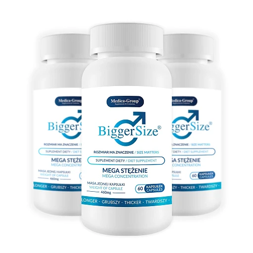 Suplement diety BiggerSize - 60 kapsułek po 460 mg — zdjęcie 2