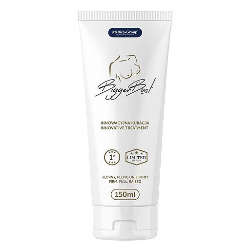 Serum do biustu Bigger Bust - kolagen i kwas hialuronowy, 150 ml