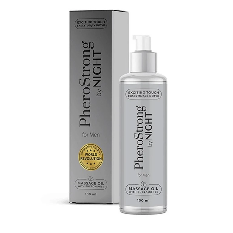 Olejek do masażu PheroStrong By Night for Men - feromony, 100 ml