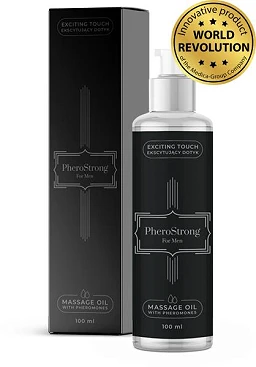 Olejek do masażu PheroStrong For Men - z feromonami, 100 ml