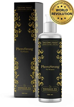 Olejek do masażu PheroStrong For Women - feromony, 100 ml