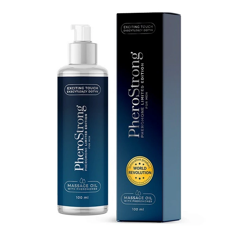 Olejek do masażu z feromonami PheroStrong Limited Edition for Men