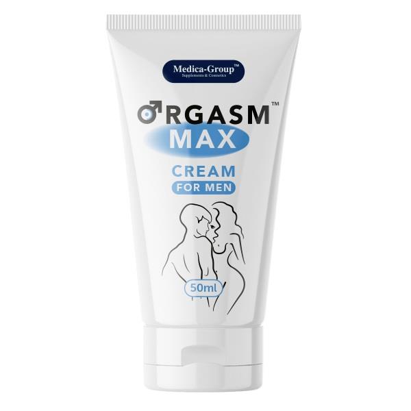 Krem intymny Orgasm Max for Men - nawilżający, 50 ml — zdjęcie 1