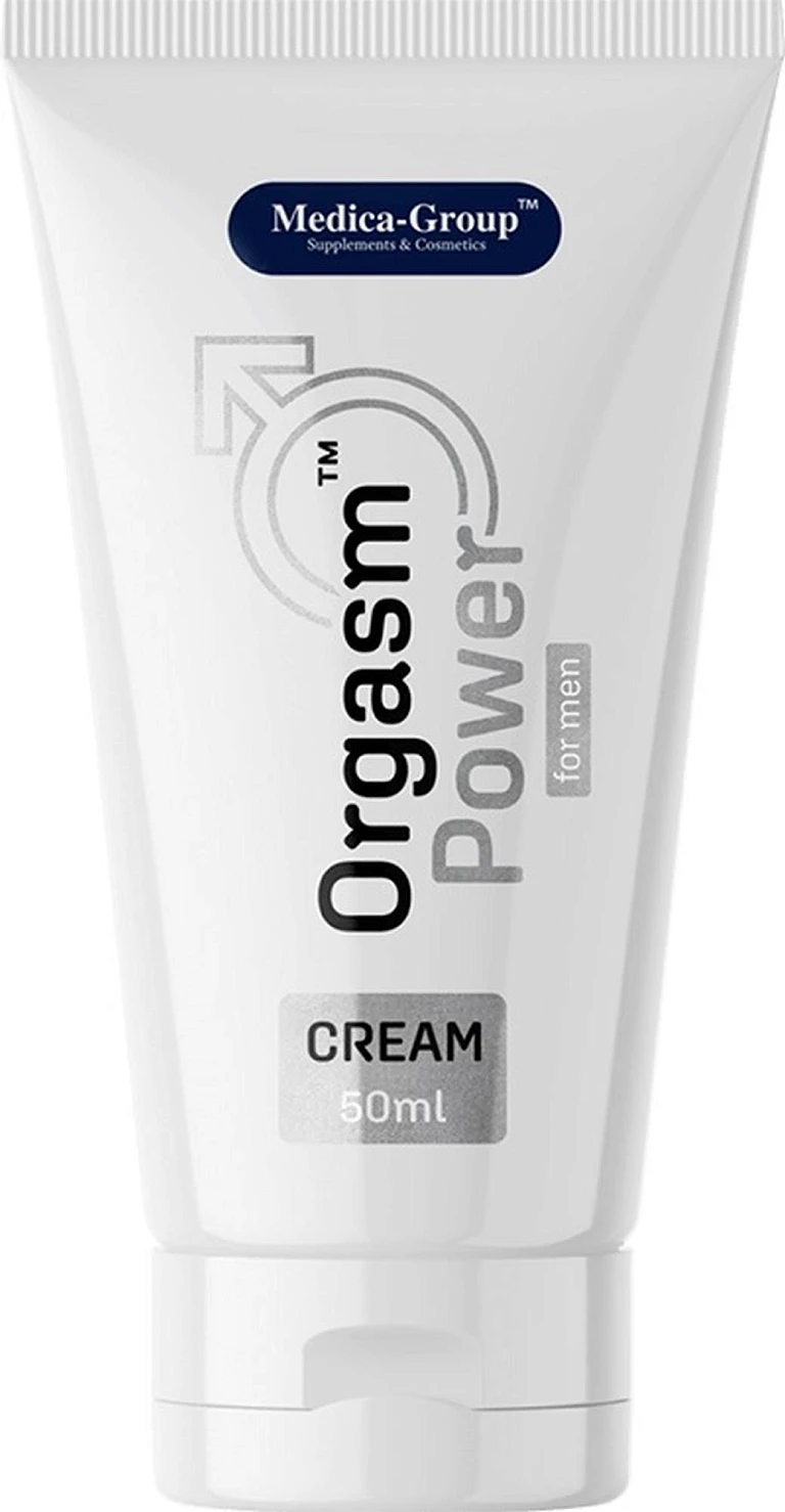 Krem intymny Orgasm Power for Men - kofeina i aloes, 50 ml