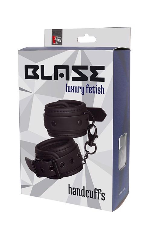 Kajdanki Blaze Handcuff Black - regulowane neopren — zdjęcie 5