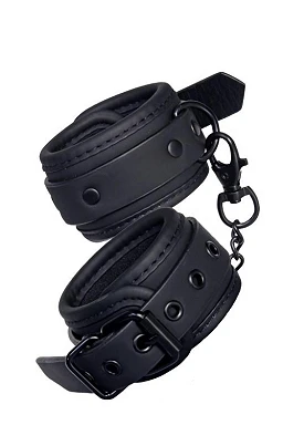 Kajdanki Blaze Handcuff Black - regulowane neopren