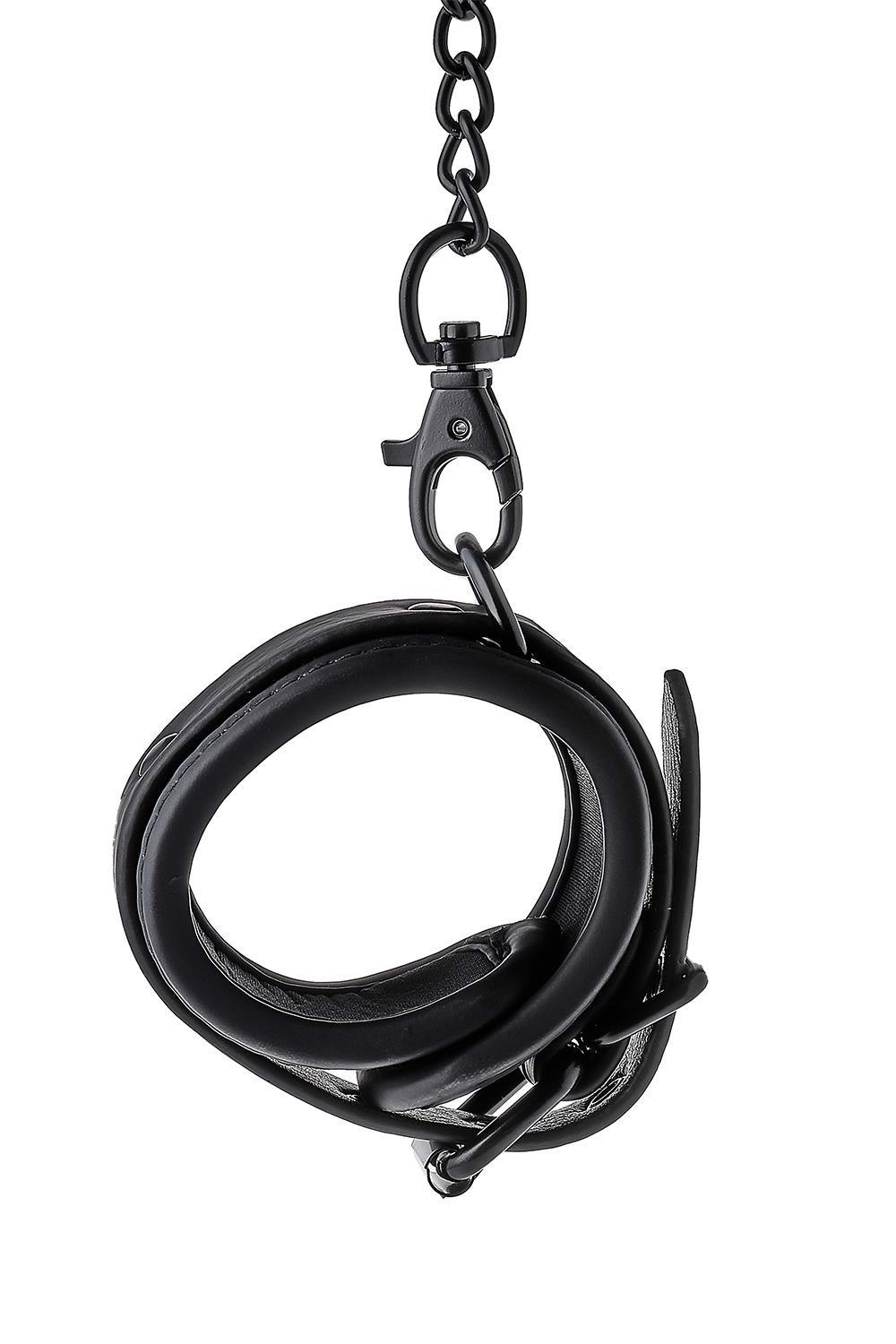 Kajdanki Blaze Handcuff Black - regulowane neopren — zdjęcie 2