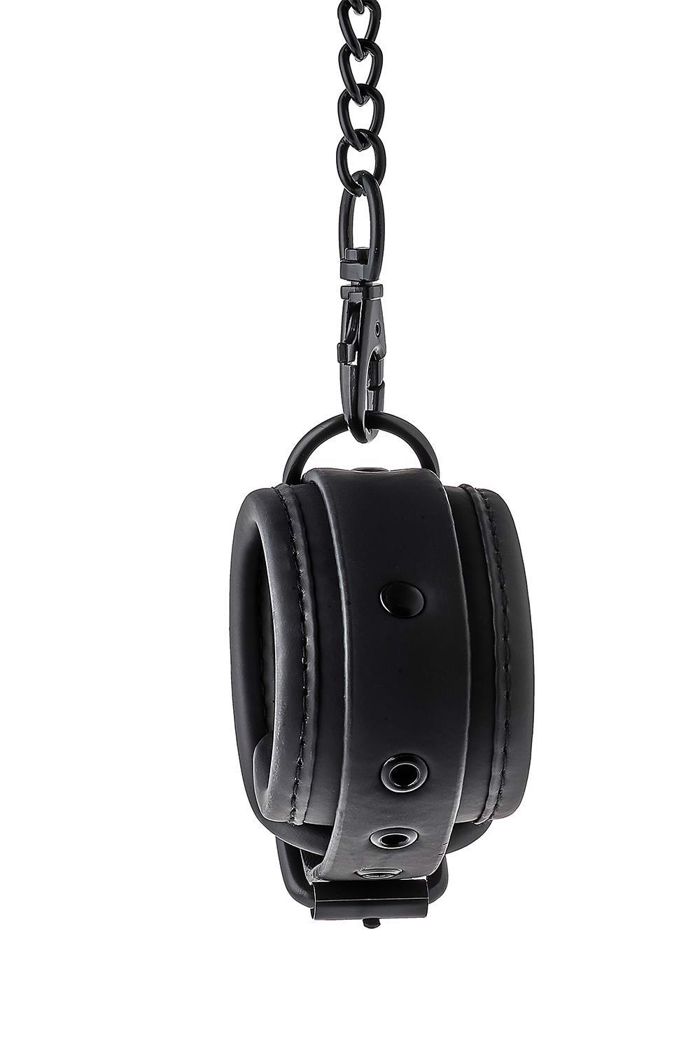Kajdanki Blaze Handcuff Black - regulowane neopren — zdjęcie 4