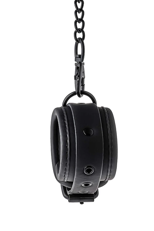 Kajdanki Blaze Handcuff Black - regulowane neopren — zdjęcie 4