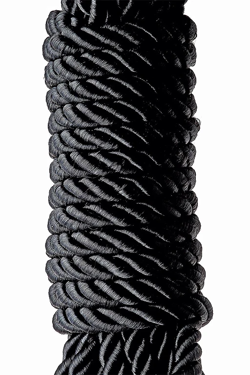 Lina do krępowania Blaze Deluxe - 5 m czarna — zdjęcie 3