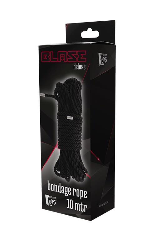 Lina do krępowania Blaze Deluxe - 10 m czarna — zdjęcie 5