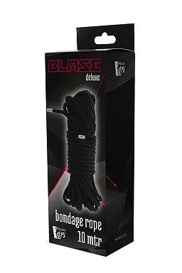 Lina do krępowania Blaze Deluxe - 10 m czarna — zdjęcie 5
