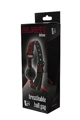 Knebel z oddychającą kulą Blaze Deluxe – regulowany pasek