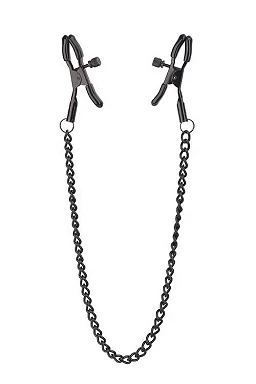Zaciski na sutki Blaze Deluxe - regulowane, z łańcuszkiem 32 cm