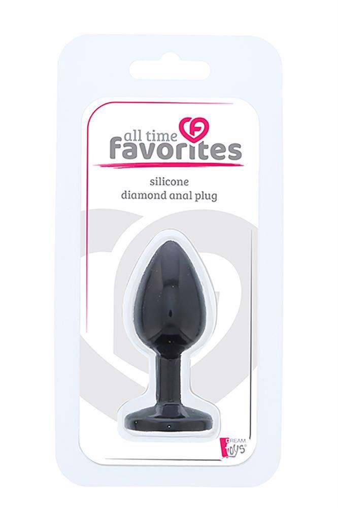 Korek analny All Time Favorites S - silikon, diament — zdjęcie 4
