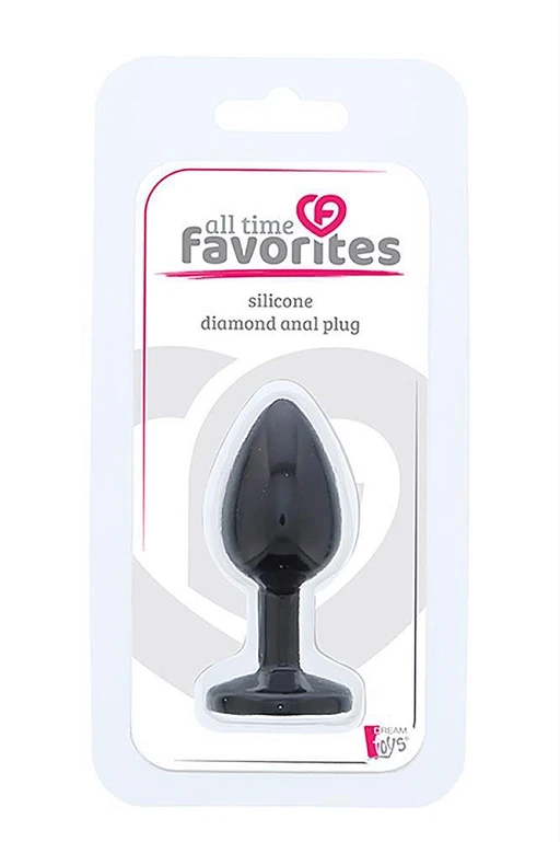Korek analny All Time Favorites S - silikon, diament — zdjęcie 4