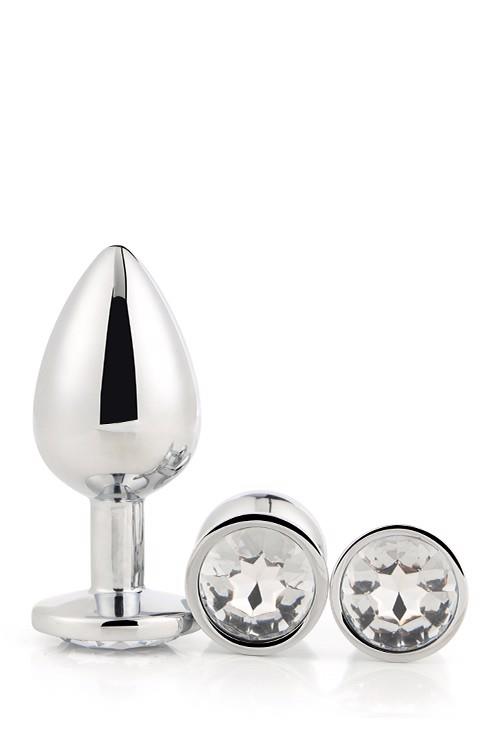 Korek analny Gleaming Love - zestaw 3 szt. — zdjęcie 2