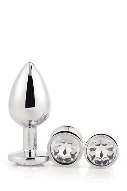 Korek analny Gleaming Love - zestaw 3 szt. — zdjęcie 2