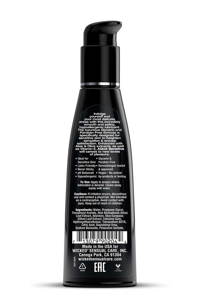 Lubrykant wodny Aqua Sensitive – do skóry wrażliwej, 120 ml — zdjęcie 3