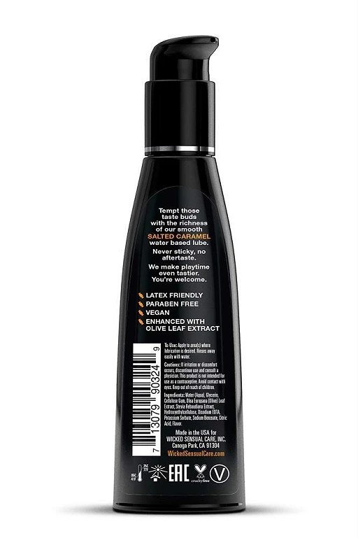 Lubrykant smakowy Aqua Salted Caramel – słony karmel, 120 ml — zdjęcie 2