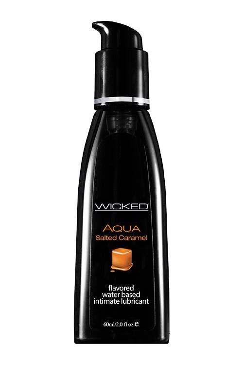 Lubrykant smakowy Aqua Salted Caramel – słony karmel, 60 ml — zdjęcie 1