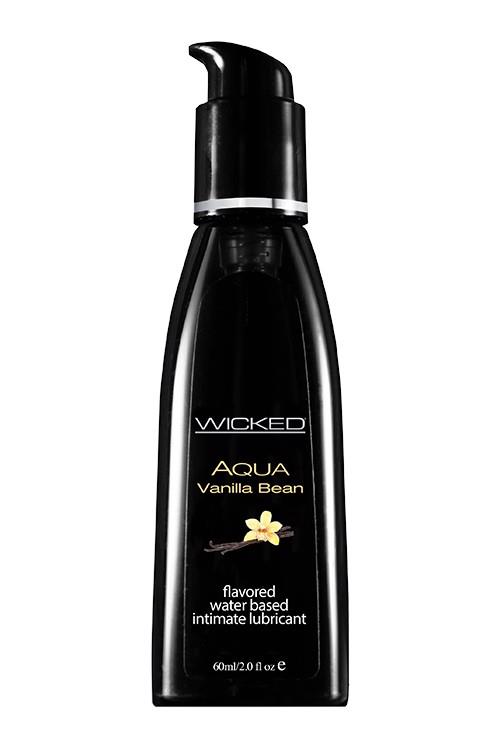 Lubrykant smakowy Aqua Vanilla Bean – wanilia, 60 ml — zdjęcie 1