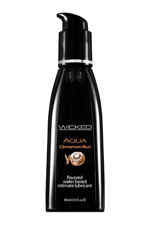 Lubrykant smakowy Aqua Cinnamon Bun – cynamonowa bułeczka, 60 ml — zdjęcie 1